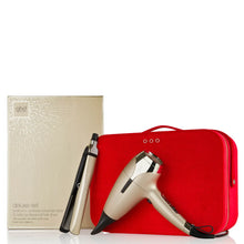 Load image into Gallery viewer, GHD Deluxe Set Platinum+ &amp; helios hair dryer
