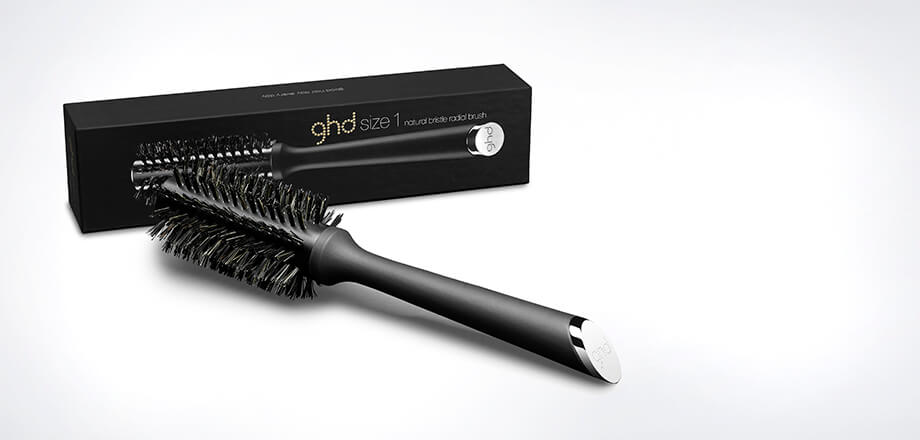 GHD Natural Bristle Radial Brush size 1